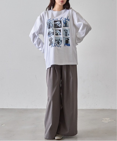 tシャツ TEE ドッグロンT レディース : ZOZOTOWN Yahoo!店 - 通販