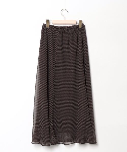 【新品未使用】Plageプラージュブラウン ロングフレアスカート 38 plage（プラージュ） フレアスカート - ブラウン レディース
