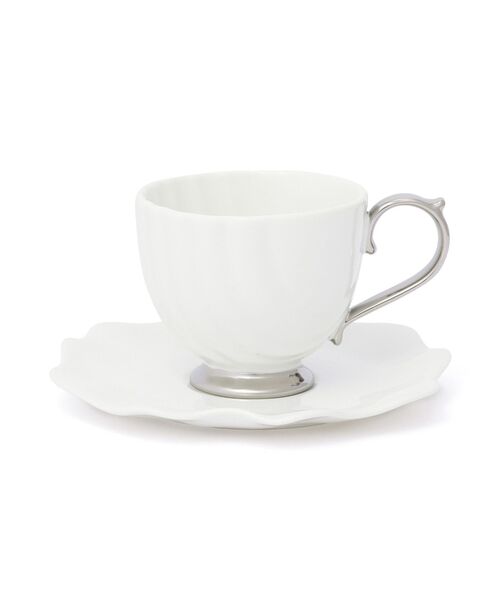 Francfranc（フランフラン） 食器 シェル カップ＆ソーサー ホワイト