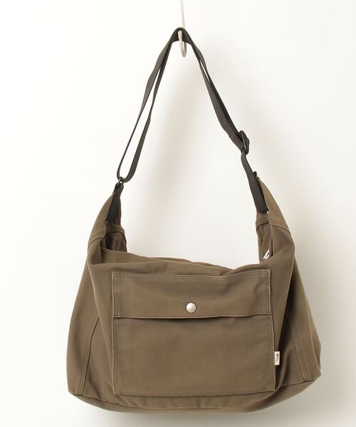 エムエイチエル ショルダーバッグ 斜め掛け メンズ MHL. MHL.（エムエイチエル） ショルダーバッグ - グリーン メンズ