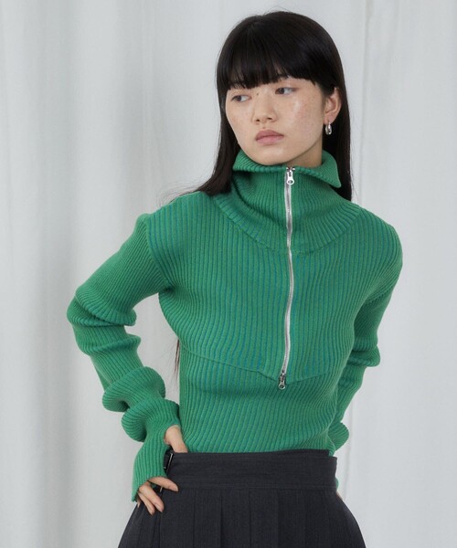 「Firsthand」 タートルネックニット FREE ネイビー レディース_画像8