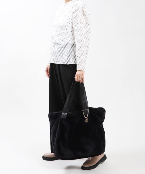 「Bermosa」 トートバッグ FREE アイボリー レディース_画像3