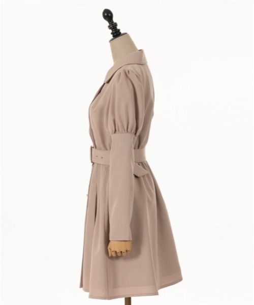 「axes femme POETIQUE」 シャツワンピース MEDIUM キナリ レディース_画像5