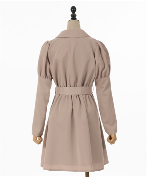 「axes femme POETIQUE」 シャツワンピース MEDIUM キナリ レディース_画像6
