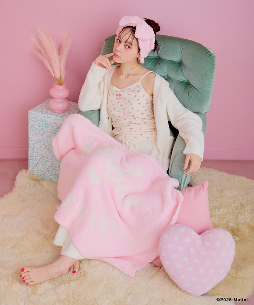クッション クッションカバー 「Barbie×ELLEgirl」マシュマロタッチ