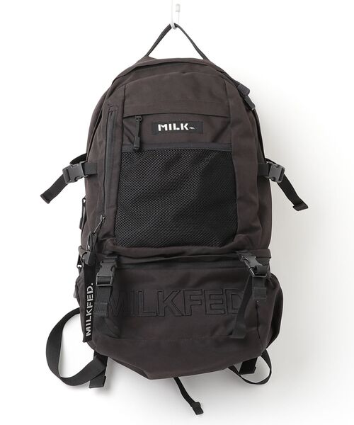 MILKFED. ブラックリュック 未開封 MILKFED.（ミルクフェド） リュック ONE SIZE ブラック レディース