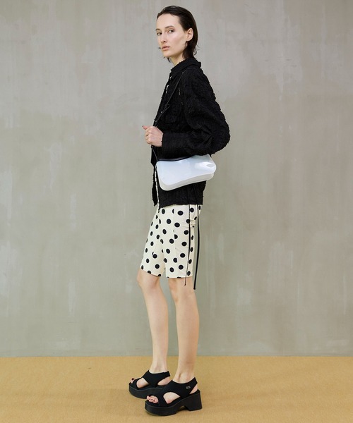 ブラウス シャツ 「PRE-ORDER」Sharpened Shape Shirt/シャーリングシェイプシャツ レディースの画像