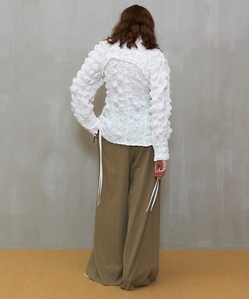 ブラウス シャツ 「PRE-ORDER」Sharpened Shape Shirt/シャーリングシェイプシャツ レディースの画像