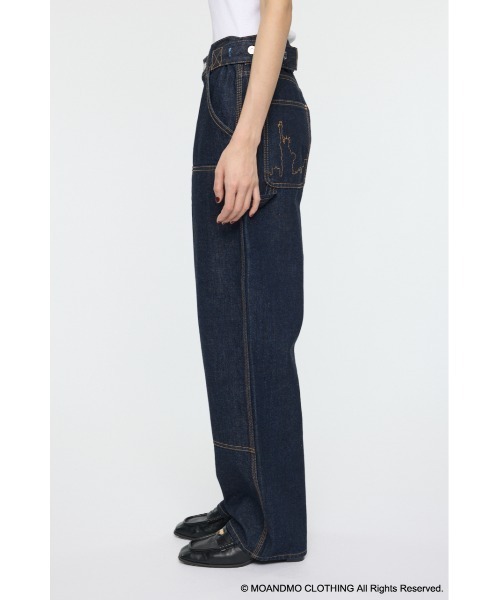 MOUSSY（マウジー） ジーンズ デニム デニムパンツ MOANDMO DOUBLE