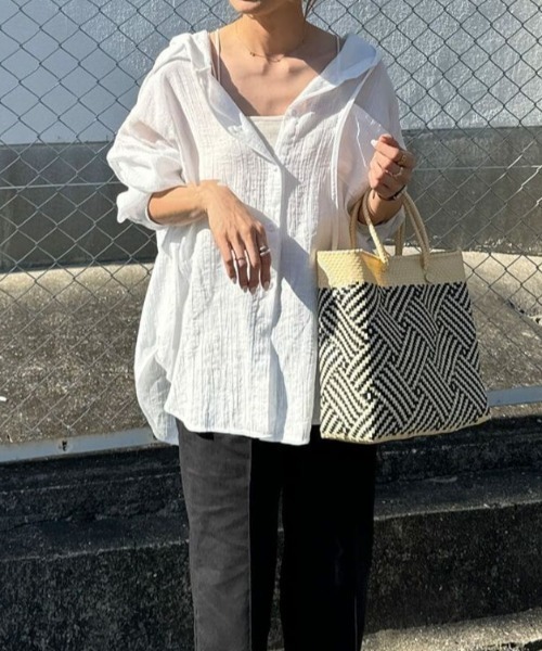 「ISOOK」 カーディガン FREE ブルー レディース_画像5