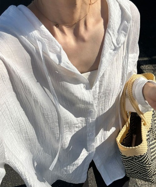 「ISOOK」 カーディガン FREE ブルー レディース_画像8