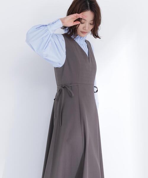 @ ナチュラルビューティーベーシック ハイネック ブラウス シャツ 長袖 NATURAL BEAUTY BASIC（ナチュラルビューティーベーシック） ブラウス