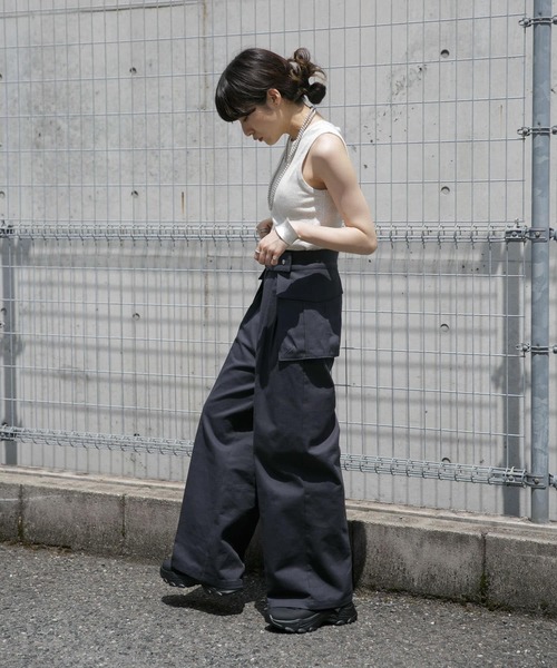 「KBF」 チノパンツ 36 ベージュ レディース_画像4