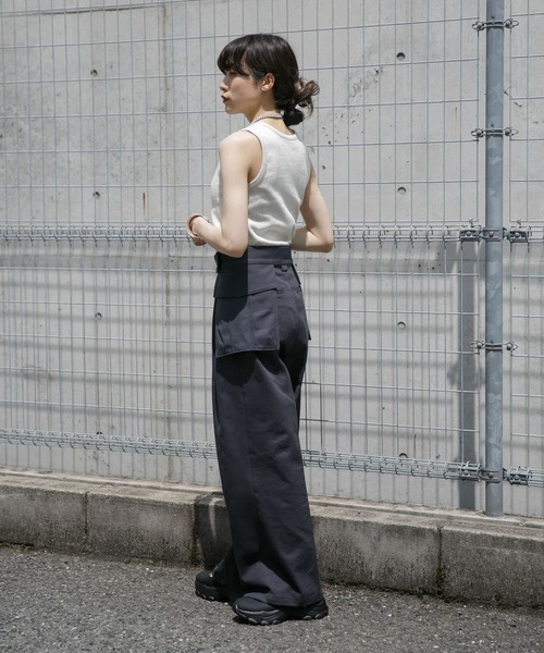 「KBF」 チノパンツ 36 ベージュ レディース_画像5