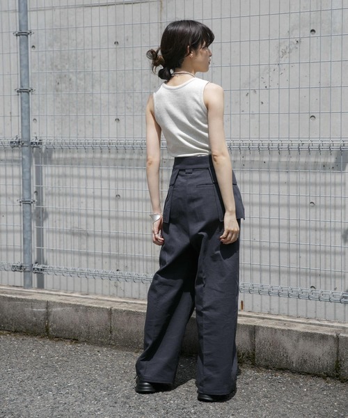 「KBF」 チノパンツ 36 ベージュ レディース_画像6