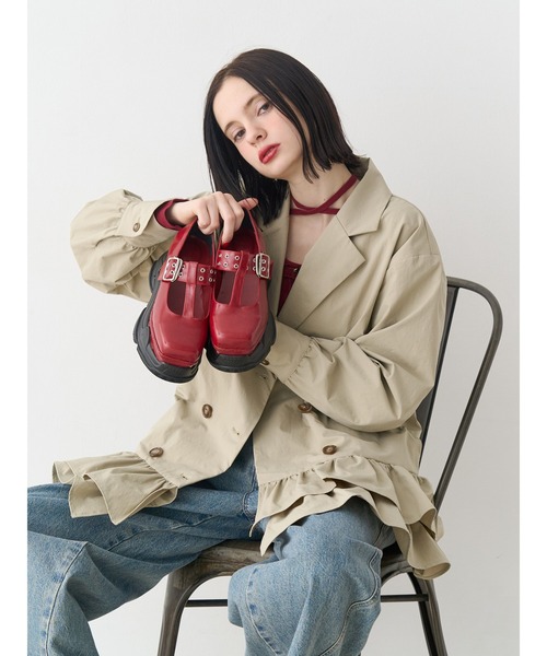 jouetie（ジュエティ） ローファー 厚底スニーカーソールメリー