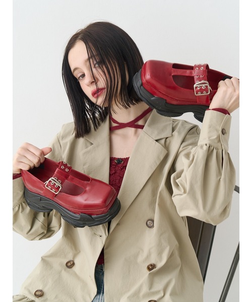 jouetie（ジュエティ） ローファー 厚底スニーカーソールメリー