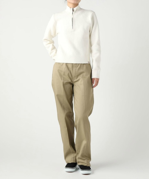 Dickies（ディッキーズ） タートルネック ニット セーター ロゴ ニット