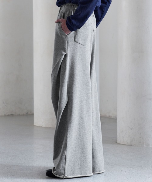 3D Tuck Sweat Pants / 3Dタック スウェットパンツ CLEL（クレイル） スウェットパンツ ジャージ 「CLEL」3D Tuck Sweat