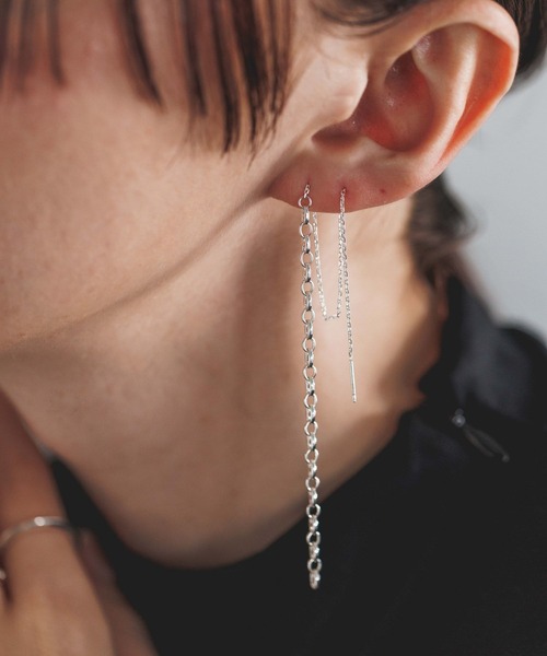 「PAS TIERRA」 ピアス(片耳用) FREE ゴールド レディース_画像9