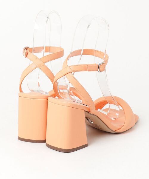 「STEVE MADDEN」 ヒールサンダル 25cm オレンジ レディース_画像2