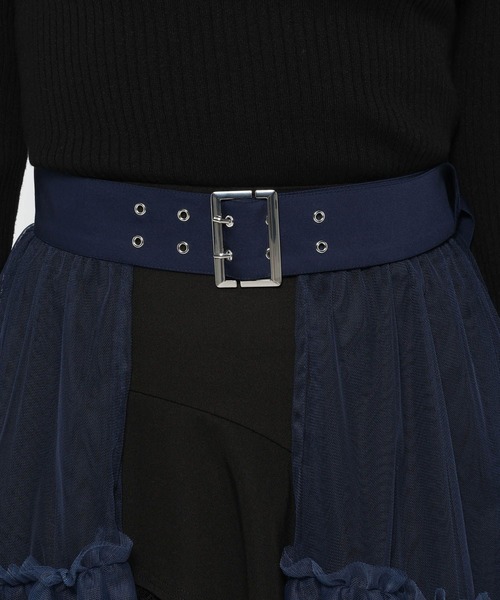 HARE（ハレ） スカート バイカラーチュールベルトスカート(HARE