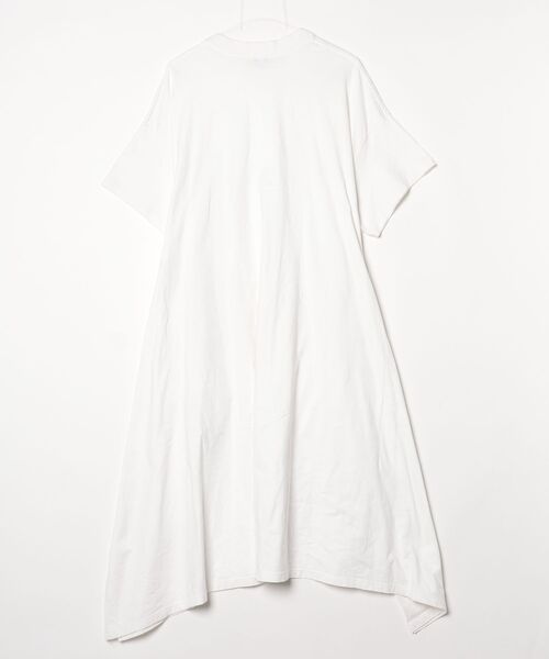 「HYKE」 Tシャツワンピース 1 ホワイト レディースの画像