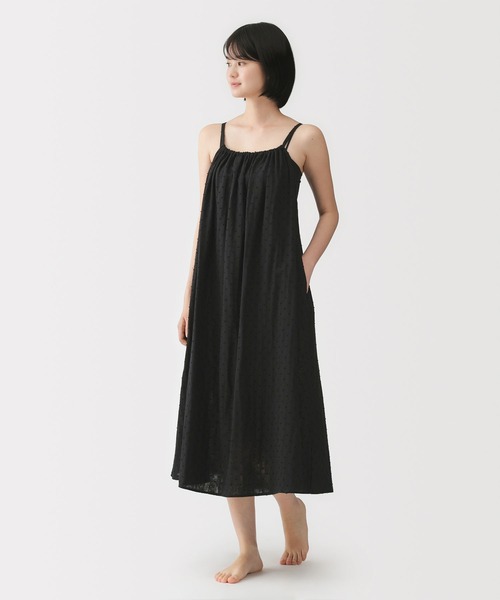 無印良品（MUJI） パジャマ ルームウェア 婦人 二重ガーゼ ドット