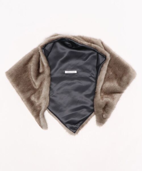 「La Maison de Lyllis」 ストール FREE グレー レディース_画像3