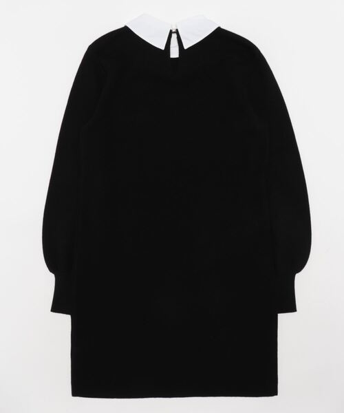 「kate spade new york」 ニットワンピース MEDIUM ブラック レディースの画像