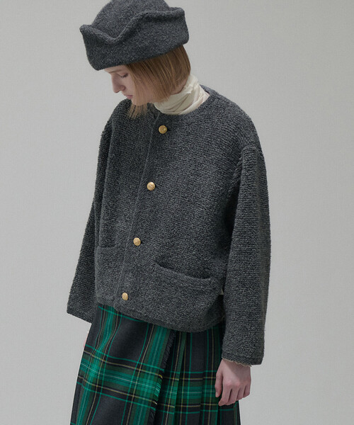 「Bshop」 「cableami」帽子 M ブラック レディース_画像6