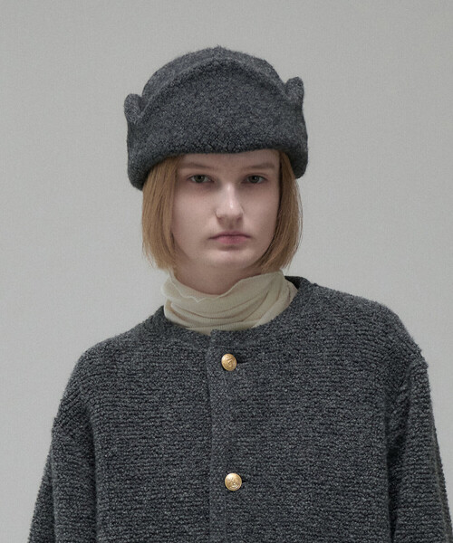 「Bshop」 「cableami」帽子 M ブラック レディース_画像7