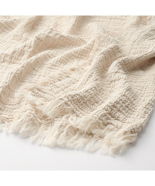 無印良品（MUJI） ブランケット 三重ガーゼ ケット・D 180