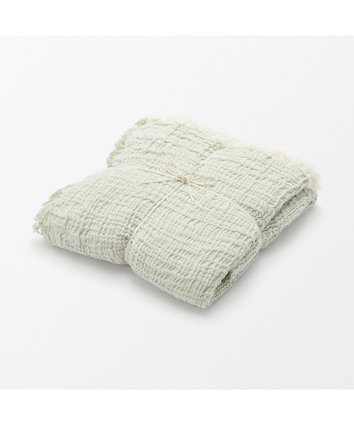無印良品（MUJI） ブランケット 三重ガーゼ ケット・D 180