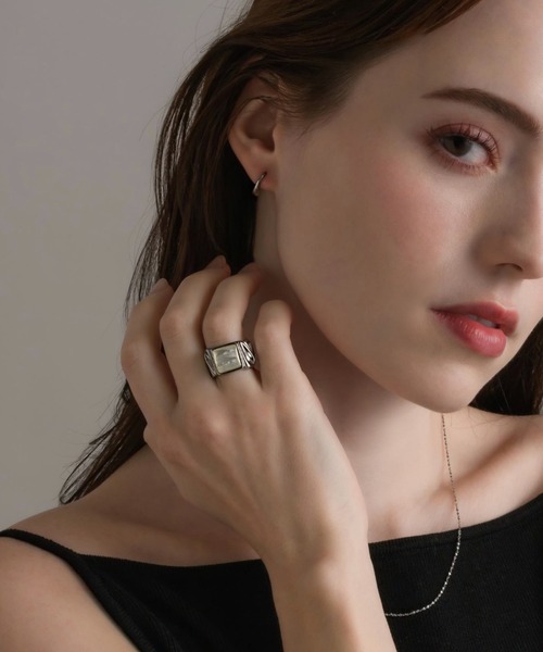 「muku」 リング 11 ホワイト レディース_画像2