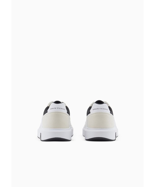 「ARMANI EXCHANGE」 ローカットスニーカー 5 ブラック系その他 メンズの画像