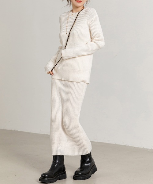 「DAY CLOSET」 セットアップ FREE グレー レディース_画像2