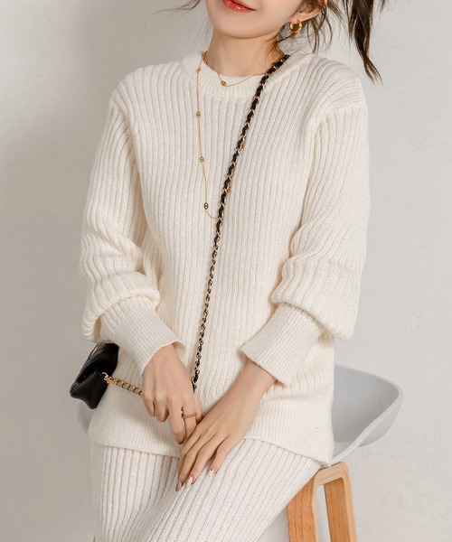「DAY CLOSET」 セットアップ FREE グレー レディース_画像4