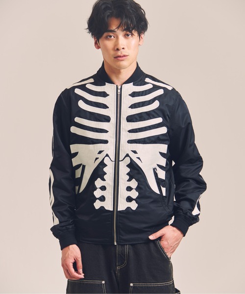 「VANSON」 ブルゾン X-LARGE ブラック メンズ_画像2