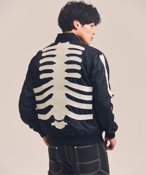 「VANSON」 ブルゾン X-LARGE ブラック メンズ_画像5