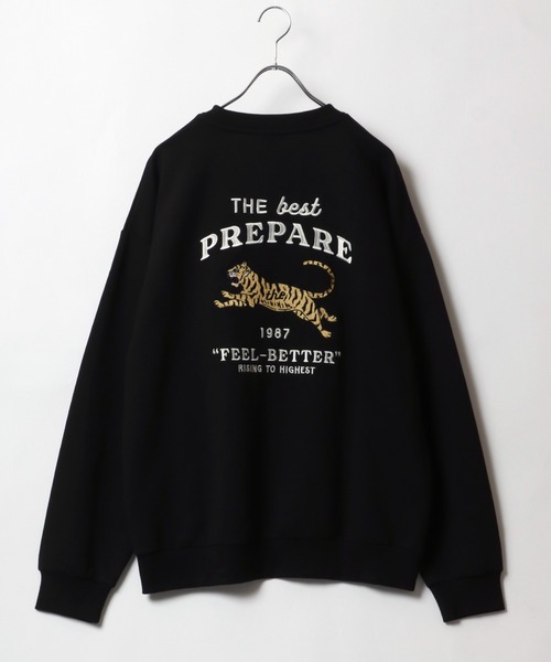 「POWER TO THE PEOPLE」 スウェットカットソー L クリーム レディース_画像9