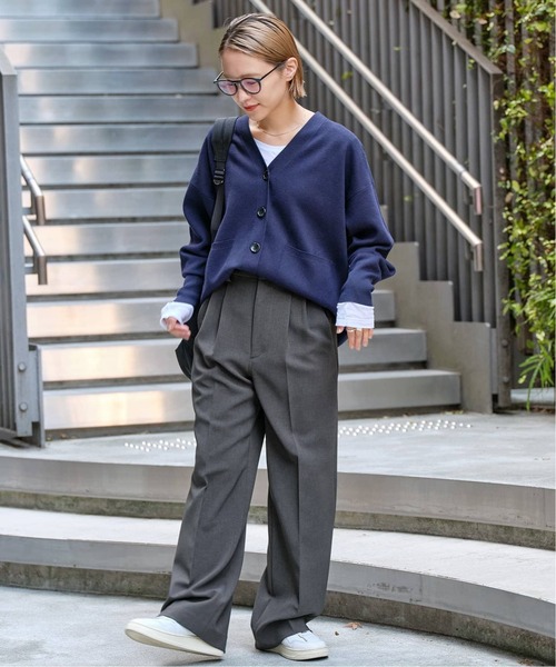 「Spick & Span」 パンツ 36 グレー レディース_4