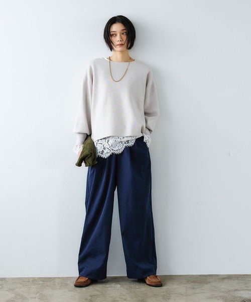 CROSS FUNCTION（クロスファンクション） ワイドパンツ パンツ 「UV