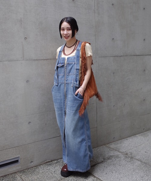 Ameri（アメリ） サロペット オーバーオール FUNCTION DENIM OVERALL