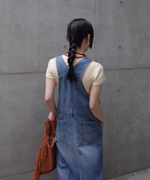 Ameri（アメリ） サロペット オーバーオール FUNCTION DENIM OVERALL