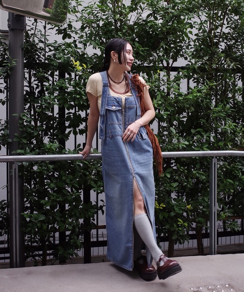 サロペット・オーバーオール・オールインワン riritulle vest all in one dress Ameri（アメリ）の「VEST ALL IN ONE（つなぎ/オールインワン）」 - WEAR