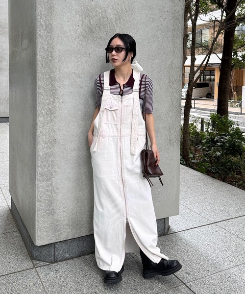 Ameri（アメリ） サロペット オーバーオール FUNCTION DENIM OVERALL