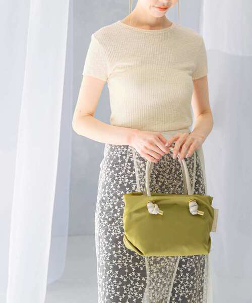 VIOLADORO ベージュハンドバッグ VIOLAd'ORO（ヴィオラドーロ） 2WAYバッグ X-SMALL ベージュ