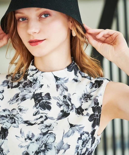 「AND COUTURE」 コンビワンピース MEDIUM パープル レディースの画像