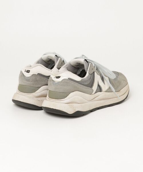 「New Balance」 ローカットスニーカー 24cm グレー レディース_画像2